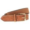 Texas Saddlery Saddle Tan Rough Out Spider Combo Belt -Ariat shop 128684 default l