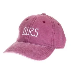 NRS Maroon Embroidered Adjustable Relaxed Fit Cap