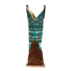 Macie Bean Womens MB TH Latte Bacon Rough Out 11` Top Boot