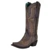 Nrs Footwear Women's Grey Embroidered Western Boot -Ariat shop 130756 default l