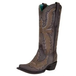 Nrs Footwear Women's Grey Embroidered Western Boot -Ariat shop 130756 default l 933cd543 8c98 48e2 ab7a b3f25e4f719d