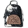 American Darling Small Hair-On Hide Convertible Concealed Carry Backpack Purse
