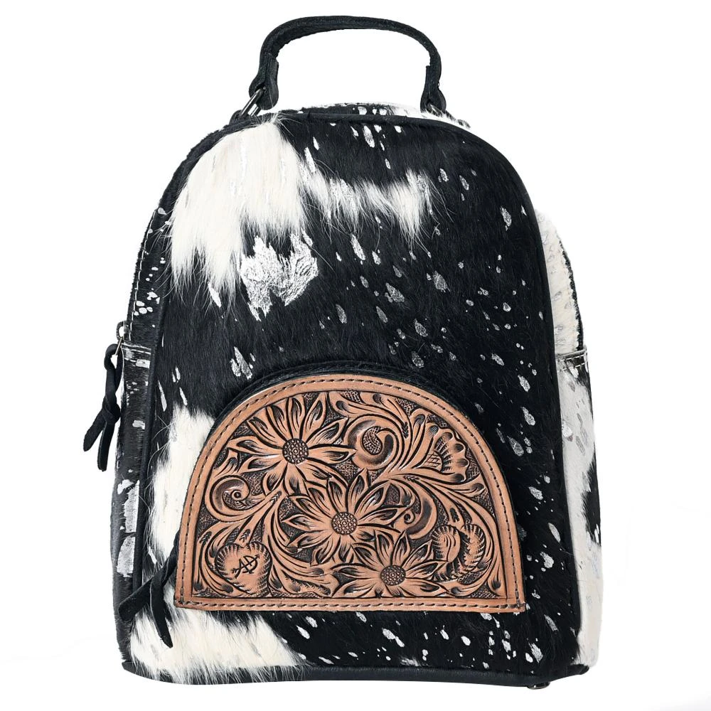 American Darling Small Hair-On Hide Convertible Concealed Carry Backpack Purse 3 American Darling Small Hair-On Hide Convertible Concealed Carry Backpack Purse