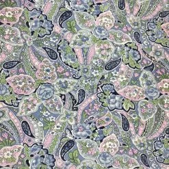 Wyoming Traders Cali Paisley Blue Wild Rag