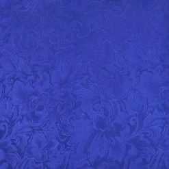 Wyoming Traders Royal Blue Jacquard Wild Rag