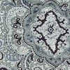 Wyoming Traders Silver/Black Paisley Wild Rag 20inch -Ariat shop 133210 default l