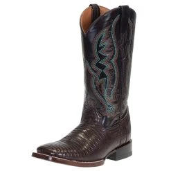 Ferrini Women's Chocolate Teju Lizard Cowgirl Boots