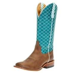 Macie Bean Boots Womens MB Tex Marks The Spot Brown/Turq Boot