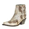 Corral Womens Corral White Laser Bootie -Ariat shop 136159 default l
