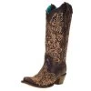 Corral Women`s Brown/Tan Floral Embroidered Boot -Ariat shop 138149 default l