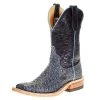 Anderson Bean Women's Denim Full Quill Ostrich 10 In. Black Embossed Top Cowgirl Boot -Ariat shop 138518 default l