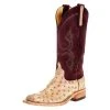 Anderson Bean Women's Tan Full Quill 13in. Burgundy Suede Cowgirl Boot 1 Anderson Bean Women's Tan Full Quill 13in. Burgundy Suede Cowgirl Boot -Ariat shop 138519 default l