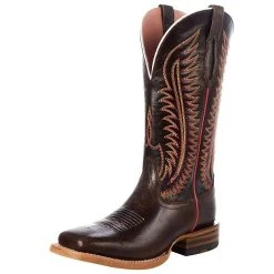 Ariat Womens Brown/Red Top Boot -Ariat shop 139679 default l 49d52535 8b01 4fb6 8879 65257257b646