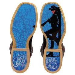 Tin Haul Footwear Women's Bandida Black 13in. Top Cowgirl Boot -Ariat shop 14 021 0007 1447 31