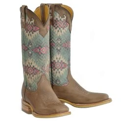 Tin Haul Women's Brown Southwest Dreamer 13 Top Boot -Ariat shop 14 021 0007 1462 3