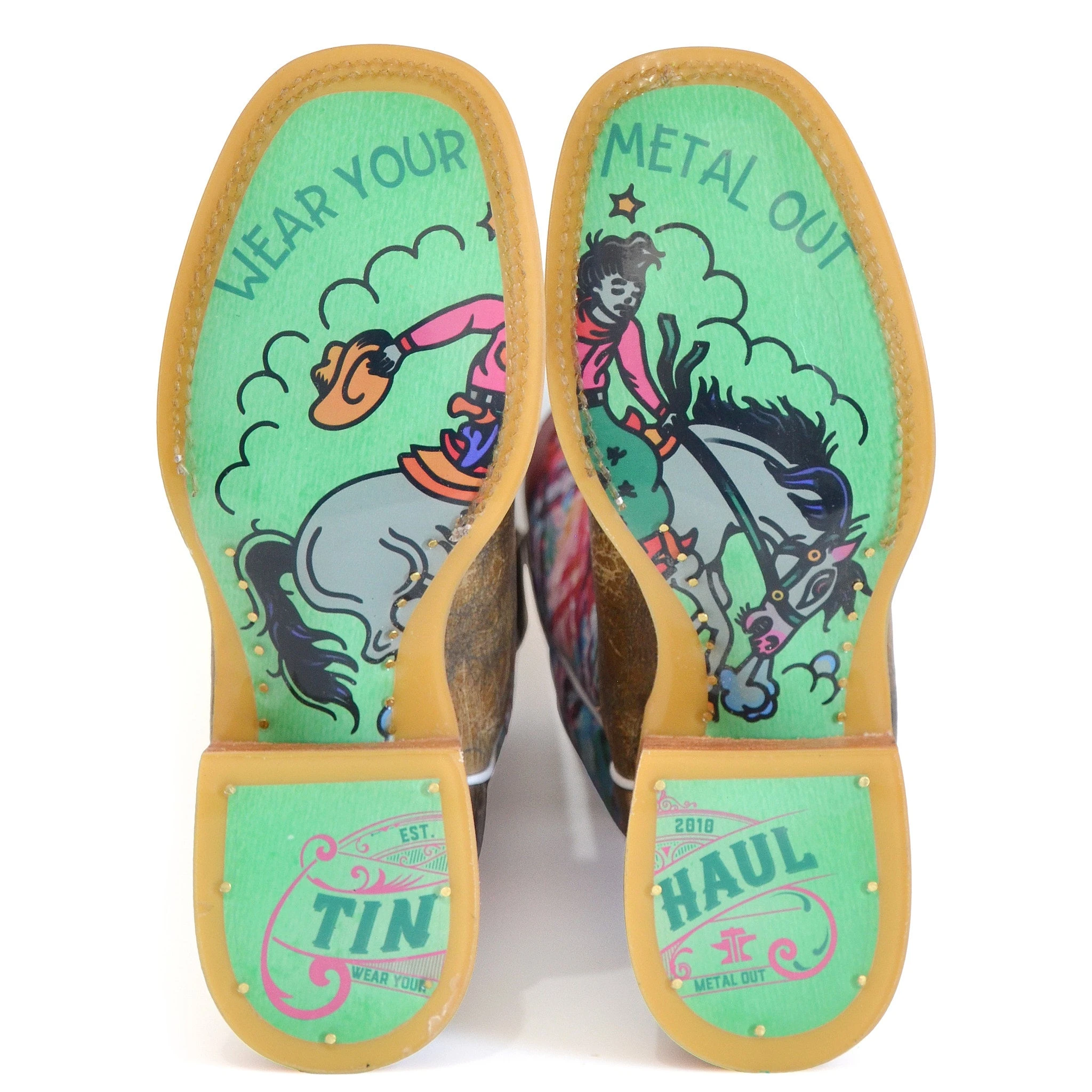 Tin Haul Women's Blooming Free 13In Top Cowgirl Boot 4 Tin Haul Women's Blooming Free 13In Top Cowgirl Boot - Image 2