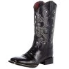 Ferrini Women's Black Gator Belly Print Cowgirl Boots -Ariat shop 140828 default l