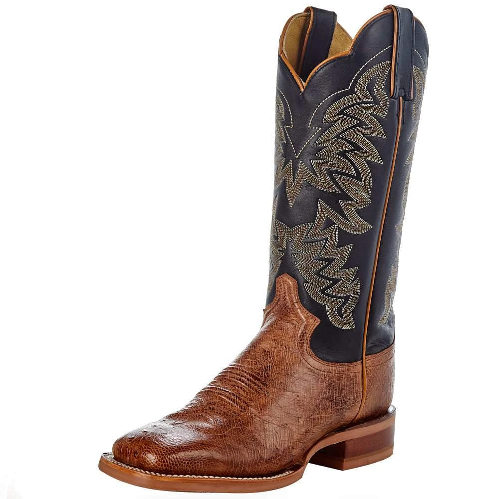 Justin Boots Women's Vintage Cognac Smooth Ostrich Cowgirl Boot 3 Justin Boots Women's Vintage Cognac Smooth Ostrich Cowgirl Boot