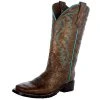 Circle G Women's Brown 12in. Bronze Top Boot -Ariat shop 142367 default l