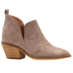 Corkys Footwear Women's Stassi Taupe Booties