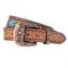 Rafter T Ranch Company Ladies Beaded Inlay W/Floral Tooling Belt -Ariat shop 143266 default l