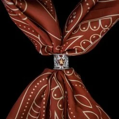 Vogt Silversmiths The Lone Star Scarf Slide