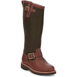 Chippewa Footwear Women's Sunjo 15in. Brown Vipercloth Snake Boot