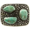 Paige Wallace Women's Turquoise Three Stone Buckle -Ariat shop 144454 337952