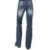 Stetson Women's 816 Embroidered Pocket Classic Boot Cut Jean