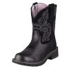 Ariat Womens Fatbaby II Black Deertan Boot -Ariat shop 145987 default l