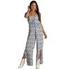 Rock N Roll Cowgirl Women's Rock And Roll Denim Blue Print Jumpsuit -Ariat shop 146760 default l