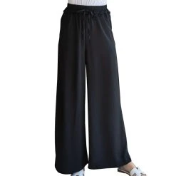 Women's Jodifl Black Drawstring Pants