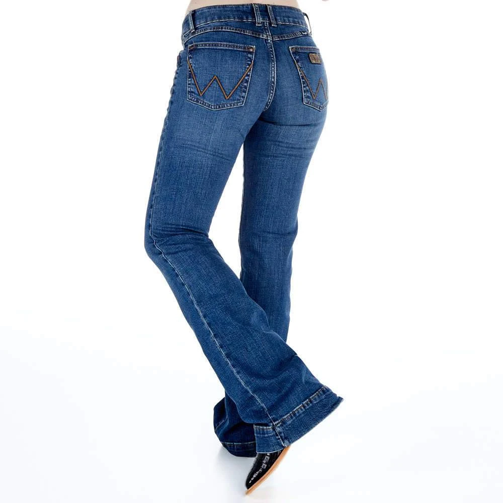 Wrangler Women's Retro Mae Trouser - Faeleen 3 Wrangler Women's Retro Mae Trouser - Faeleen