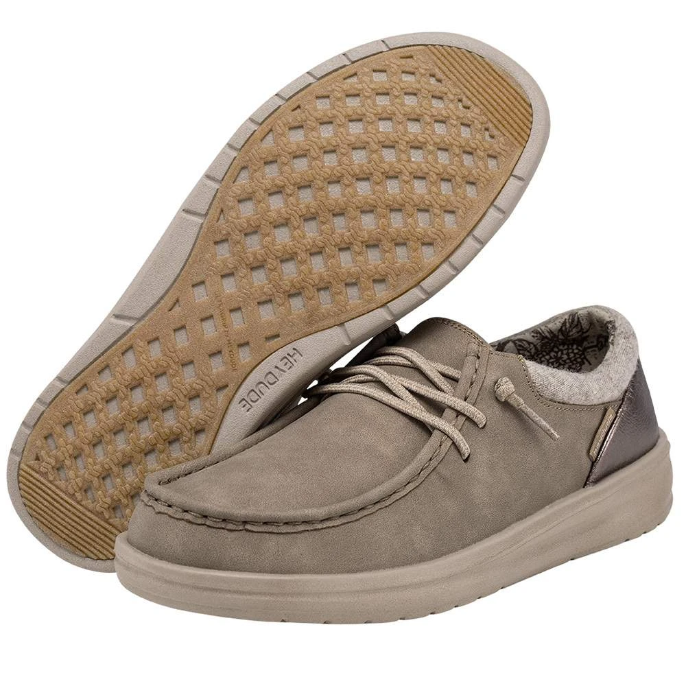 Heydude Women's Hey Dude Polly Light Taupe Casual 3 Heydude Women's Hey Dude Polly Light Taupe Casual