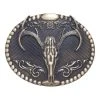 And West Oval Elk Skull Buckle -Ariat shop 149005 default l