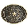 And West The State Of Texas Seal Buckle