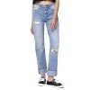 Flying Monkey Women's High Rise 90's Vintage Straight Jeans With Cuff Hem 1 Flying Monkey Women's High Rise 90's Vintage Straight Jeans With Cuff Hem -Ariat shop 149857 default l