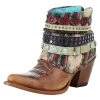 Corral Ladies Corral Honey Studded And Woven Harness Ankle Boot 2 Corral Ladies Corral Honey Studded And Woven Harness Ankle Boot -Ariat shop 150525 default l