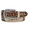 Mf Western Products Women's Nocona Leopard Pring Hair On Belt -Ariat shop 152099 default l