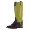 Justin Boots Women's Minick Dusk Black 13` Green Top Boot -Ariat shop 152735 default l