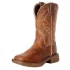 Justin Boots Women's Stampede Rush Tan Waterproof Soft Toe Work Boot -Ariat shop 152745 default l