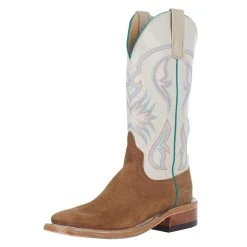 Anderson Bean Women`s AB Ride Ready Sahara Suede 13in. Shell Kidskin Boot