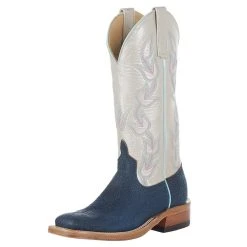 Anderson Bean Women`s AB Ride Ready Blue Safari Shark 13in Shell Luster Top