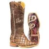 Tin Haul Footwear Women`s Brown Patches 11in. Top Boot 2 Tin Haul Footwear Women`s Brown Patches 11in. Top Boot -Ariat shop 153948 default l
