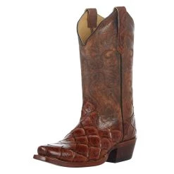 Nocona Boot CompanyWomens Brown Fish Print Boot