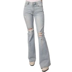 Dear John Denim Inc Women's Windmill High Rise Flare Jeans