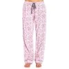 P.J. Salvage Women's Blush Bandana Print Flannel Pant