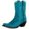 Corral Women`s Turquoise Python 8in. Top Boot 1 Corral Women`s Turquoise Python 8in. Top Boot -Ariat shop 156900 default l