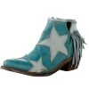 Liberty Black Women`s Res Fontan Cracked Turqueza Boot