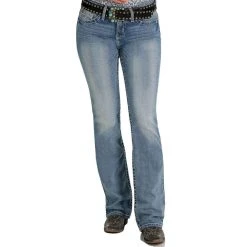 Cruel Girl Women's Cinch Slim Fit Hannah Bootcut Jeans